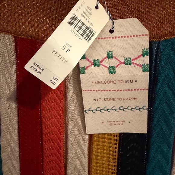 FARM Rio Multicolor Knit Skirt - Picture 6 of 7